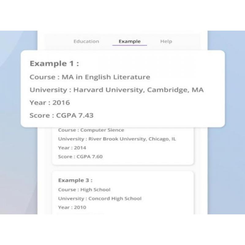 My Resume Builder CV Maker App