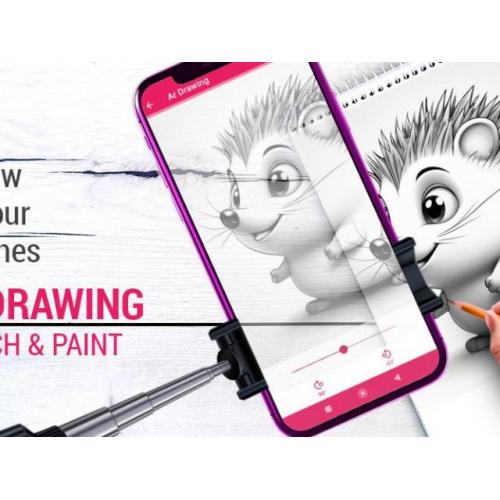 AR Drawing is a powerful tool for leaning to draw with AR Technology
